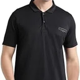 wildcraft Men's Solid Regular Fit Polo Shirt-picture-49