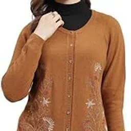 monte carlo Embroidered Womens Cardigan-picture-13