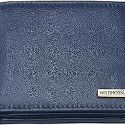 wildhorn Rfid Protected Leather Wallet For Men, Navy-picture-35