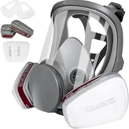 TORIOX Full Face Respirator Mask - Reusable 6800 full Respirаtor Face Cover Gas Masks Survival Nuclear and Chemical for Asbestos, Fume, Resin, Dust and Chemical-picture-30