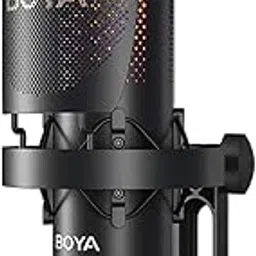 BOYA K9 RGB Noise Cancellation Mic for YouTube | Gaming Microphone for pc | Condenser Mic | Podacst Microphone | Table Razer Condensor | Microphone for Gaming Ideal for Podacst, Streaming K9-picture-11