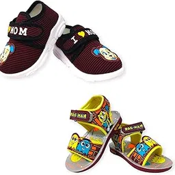 coolz Kids Chu-Chu Sound Musical Sandals and Shoes Combo (2 Pairs) for Baby Boys and Girls-picture-25