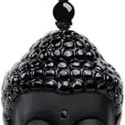 mudtale Buddha Face Pendant Locket Necklace for Men and Women Adjustable beaded Chain Cord Spiritual Protection Amulet Handmade Charm Jewelry Gift for Boys Girls Friends Couples image 1