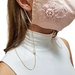 IMMIJWELL glasses chain, Spectacle Cord with 70 cm length golden brown crystal sunglasses spectacles chain-picture-43