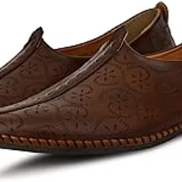 bigboon Men's Ethnic Nagra Shoes-picture-10