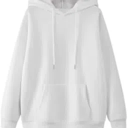 parrico Solid Hoodie For Women | Long Sleeve Regular Fit Casual Wear Pull On Hoodie-picture-40