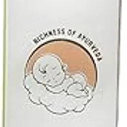 HundredHerbs Organic Baby Massage Oil | 100% Natural Herbal Blend for Strong Bones, Soft Skin & Relaxing Care | 200ml-picture-31