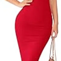 kateclo Strapless Slim Fit Bodycon Casual Dinner Dress Women's & Girls'Women's & Girls'-picture-39