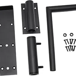 THE STYLE SUTRA Bolt Latch Solid Accessory Simple Assembly Carbon Steel Barn Door Latch Lock-image-43
