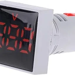 ICSTORE Digital AC Voltage Meter Indicator - 60-500V, LED Display Panel Voltmeter for Electrical, Computers, Electronics, Home, Industrial Equipment's (Pack of 1, Red)-picture-20