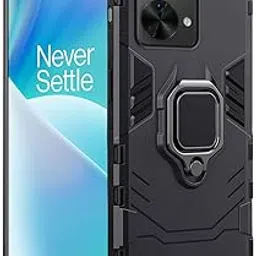 TheGiftKart Tough Armor Bumper Back Case Cover for OnePlus Nord 2T 5G | Ring Holder & Kickstand in-Built | 360 Degree Protection Back Case Cover for OnePlus Nord 2T 5G (PC, Polymer | Black)-picture-25