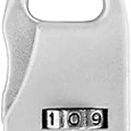 SYGA Portable Luggage Lock 3 Digit Code Number Padlock Sliding Combination Travel Number Lock for Suitcase, Backpack, Lockers, Cabinet, Briefcase, Travel Bag, Gym, Laptop, Baggage Bag - Long, Silver-picture-36