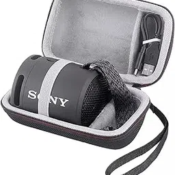 M.G.R.J® Portable Carrying Case Cover for Sony SRS-XB13 / XB100 Wireless Bluetooth Portable Speaker (Hard|EVA|Black) (Speaker is not Included)-picture-30