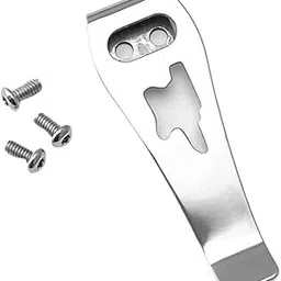 4-Piece Set Deep Carry Pocket Clip, CNC Stainless Steel Back Clip with Screws (Size : White)-picture-49