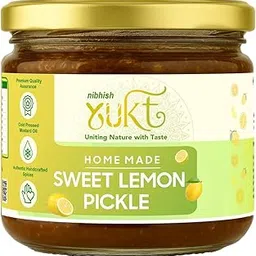 NIBHISH Yukt Homemade Sweet Lemon Pickle 320g - Uniting Nature with Taste-picture-30