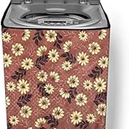 Stylista Washing Machine Cover Compatible for Whirlpool 7.5 kg Fully-Automatic Top Load 360 Degree Bloomwash Pro H 7.5 Printed Pattern-picture-35