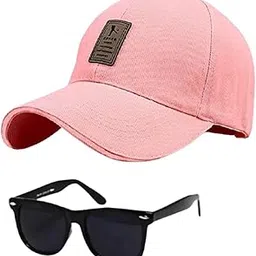 fy lane Soft Cotton Adjustable Unisex Cap and Sunglass Quick Drying Sun Heat Protection for Men and Women Size Free-picture-27