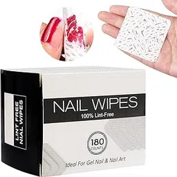 HEAVENGLOW No Lint Nail Wipes Eyelash Extension Glue Nail Wipes Soft 180 Sheets-image-57