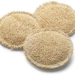 Loofah Natural Body Scrubber for Kids & Adults (Pack of 3) | Eco-Friendly, Biodegradable Loofah Sponge for Bathing Scrubber 100% Natural, (Pack of 3)-image-71