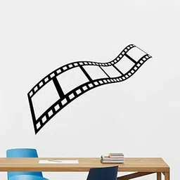 GADGETS WRAP Film Strip Wall Decal Film Reel Vinyl Sticker Home Cinema Theater Decor Wall Art Design Camera Action Movie-image-13