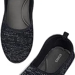 iconics Women's Loafers, Navy, 8-picture-43