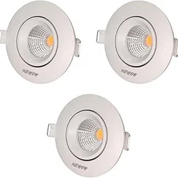 NEWOW 3W Apollo Round LED Ceiling Light, COB Light, Spot Light, Focus Light (Color- Blue, 3)-picture-69