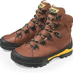 bär BaerShoes Mountain Comfort Hiking Boots 2.0 for Men Outdoor Trekking Shoes with Supportive Fit & Sturdy Construction (Dark Brown)-picture-10