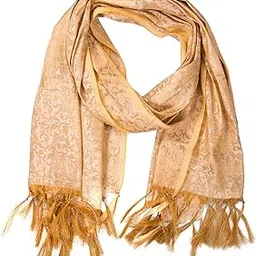 youthquake Zari Jacquard Silk Dupatta For Womens & Girls With Hand Made Tessels-picture-34