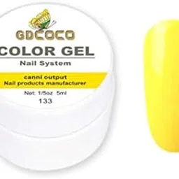 GDCOCO 5ml nail UV Gel soak off UV LED Nail Art Pure Color Gel paint color UV gel polish (GD-CG-5ml-133)-image-94