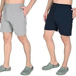 jashaf clothes Men's Cotton NS Cotton Boxer Shorts, Breathable Plaid Boxer Shorts with Elastic Waistband, Relaxed Fit, Pack of 02 Plus Size (S to 6XL)-picture-11