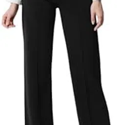 maykr Korean Pants for Women,Black Trouser,Trouser for Women 48.-picture-52