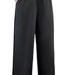 dockstreet Straight Wide fit Long Length Open Bottom Jogger for Women/Trending Multi Pocket Style, Relaxed Casual Pants for Women-picture-28