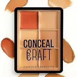 GELATO BEAUTY 6 in 1 Shades Concealer Palette – Shade Concealer | Makeup Wheel for Face | Waterproof | Full Coverage |-picture-25