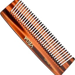 Vega Tortoise Shell Dressing Hair Comb,Handmade, (India's No.1* Hair Comb Brand)For Men and Women, (HMC-05)-picture-43