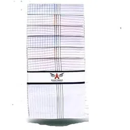 Men's Cotton Handkerchiefs, Pack of 6, Multicolour Stripes, Classic Design-picture-51