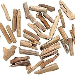 Enakshi® 2x50Pcs/Pack Natural Driftwood Wooden Multiple Shapes for Handmade Craft |Crafts | Multi-Purpose Craft Supplies | Crafting Pieces | Wooden Pieces-image-24