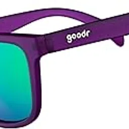 goodr Gardening with a Kraken Polarized Sunglasses, Medium Sized (OG), Dark Purple Translucent Lens with Light Green Mirrored Reflective Lens, UV400 Protection, No Slip, No Bounce-picture-55