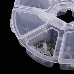 bnf®80 Pieces 3mm,4mm,5mm,6mm,7mm,8mm,9mm, 10mm Glass Eyes on Wire Amber Toy Teddy Eyes Puppets Dolls Crafts Clear & Black Glass Eyes| Multi-Purpose Craft Supplies |80 Pieces Gl Eyes in Box-picture-31