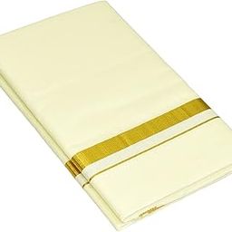 tuni mani Cotton Zari Border Men's Dhoti-picture-6
