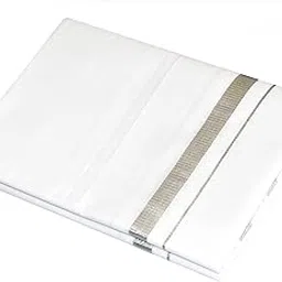tuni mani Cotton Zari Border Men's Dhoti-picture-28