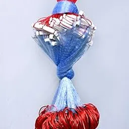 PURKAIT Fishnet Half Finger 22mm GILLNET Lead Sinker, Height 4F, UP Lenght 50F, Down Lenght 90F Fishing Net(MALAI SUTO)-image-4