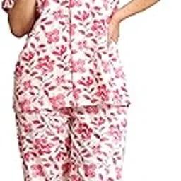 KOUTON Pearls Rayon Night Suit for Women-picture-11