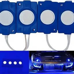 Autozap 4 Pcs Car Motorcycle Under Glow Led Module Strip Light Interior Light, Dash Light, Back Up Lamp Car, Motorbike, Truck, Van (Blue)-image-15