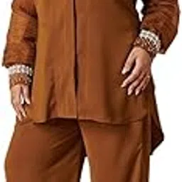mamicha Heer Brown Co-ord Set-picture-39