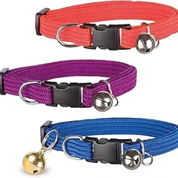 Combo of Trixie Elastic Adjustable Cat Collar and Trixie Metal Bell, (Pack of 3)-picture-38