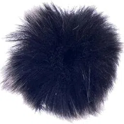 ATORSE 8xBlack Fur Microphone Windscreen for Lapel Lavalier Mic 0.5cm-image-1