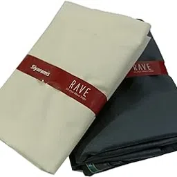 siyaram's Men's Plain Shirt and Trouser Unstitched Fabric Set -Gift Pack (Multicolour_Free Size)-picture-35