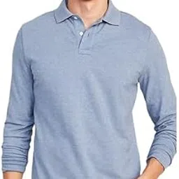 Men's Premium Plus and Big Size Long Sleeve 100% Cotton Polo T-Shirt with Classic Collar – Soft, Breathable, Comfortable and Perfect for Everyday Casual Wear in Many Colors Sizes 5XL to 9XL-image-82