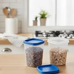 Mastercook PP840 Square Storage Containers, 500ml, 9.0cm x 9.0cm x 12cm, Transparent 2PC Set-picture-14
