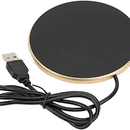 Coffee Warmer, Save Space USB Power Supply Candle Warmer Constant Temperature Portable for Office for Home(Gold)-picture-47